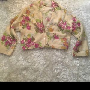 Free People Angora Cropped Sweater M